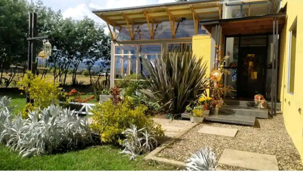 Amonita Casa Campestre, Via Tunja Paipa Villa ภายนอก รูปภาพ